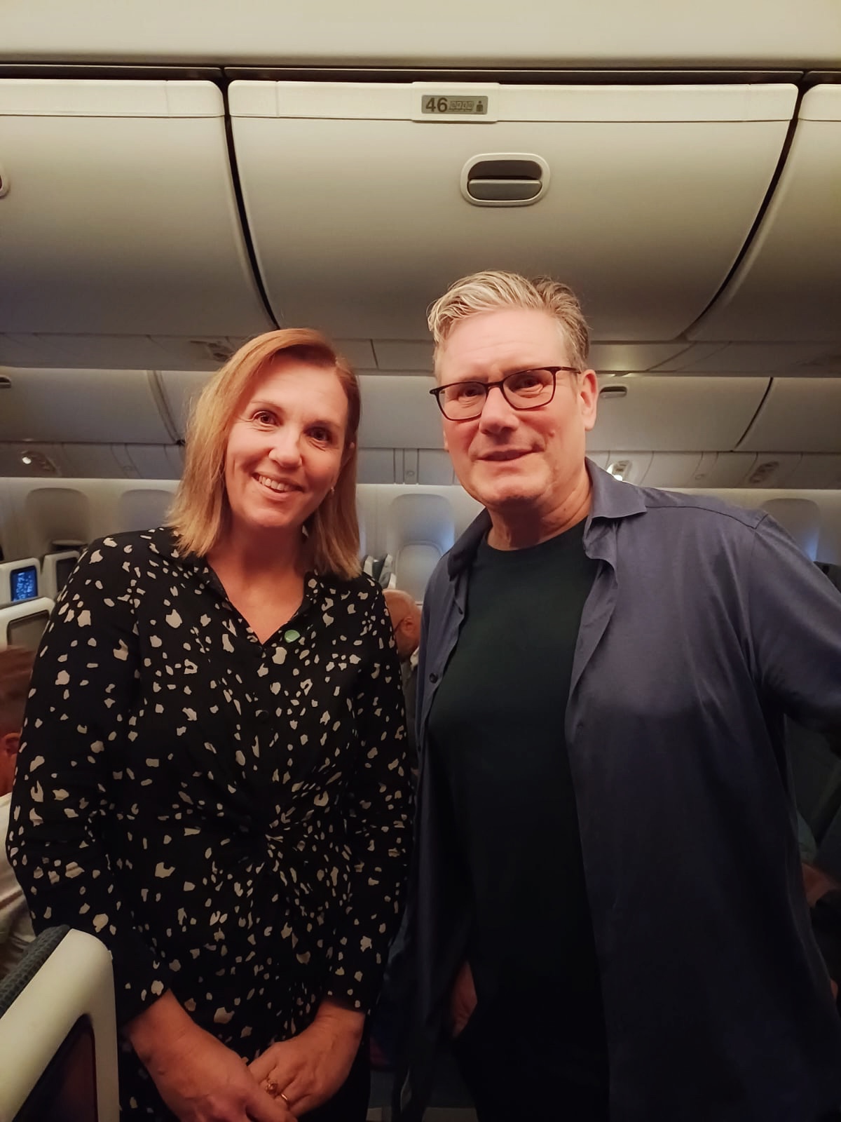 Ruth Chapman and Keir Starmer