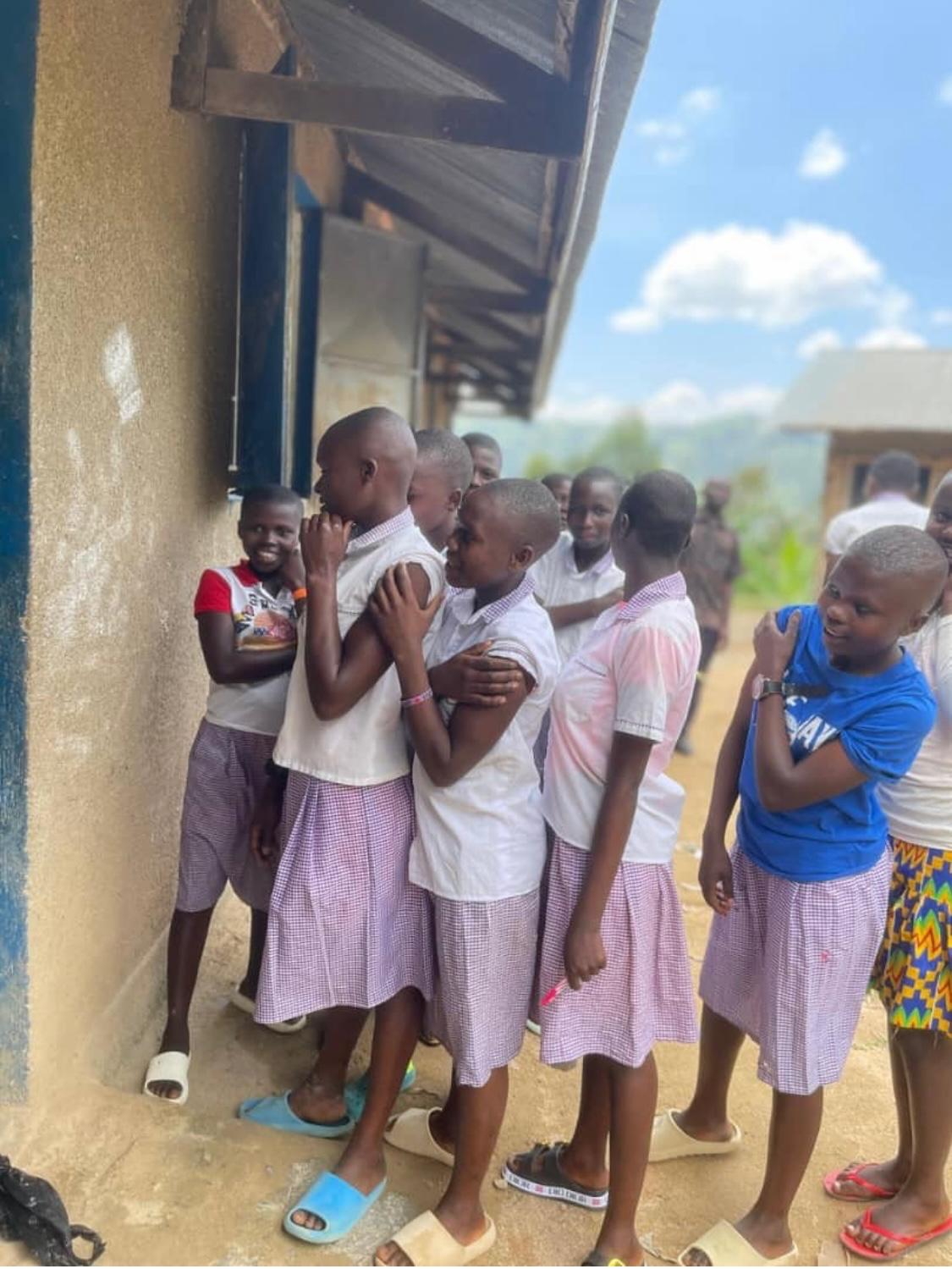 HPV vaccines at Zion Clinic, Uganda